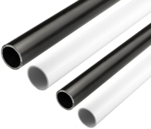 black and white rigid electrical pvc conduit