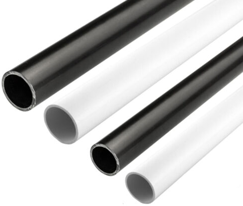 black and white rigid electrical pvc conduit
