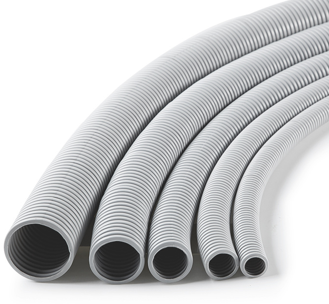 Univolt grey flexible electrical pvc conduit